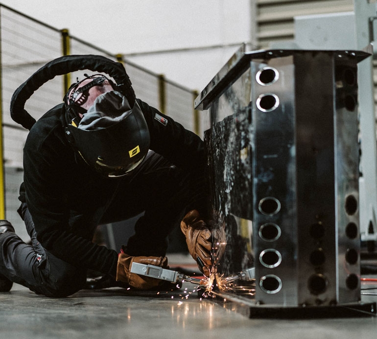 welder at work