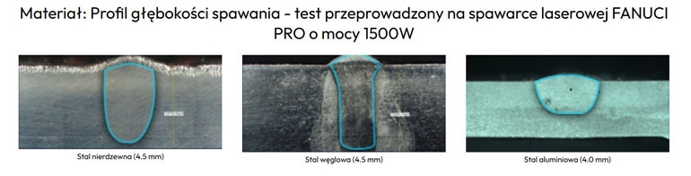 advantages of laser welding: deep weld penetration
